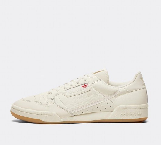 adidas 80s continental trainers off white raw white gum