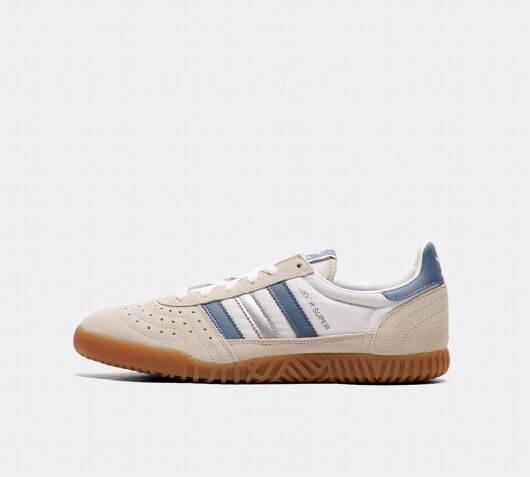 adidas originals indoor super trainers with gum sole