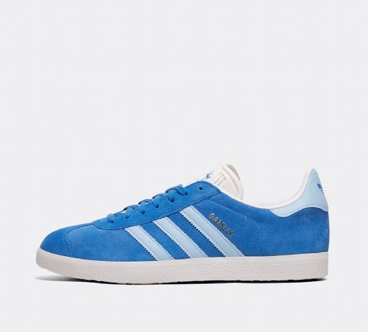 adidas blue gazelle trainers