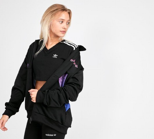 adidas degrade track jacket