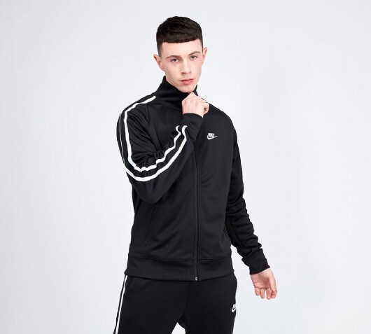 nike tribute hooded track top