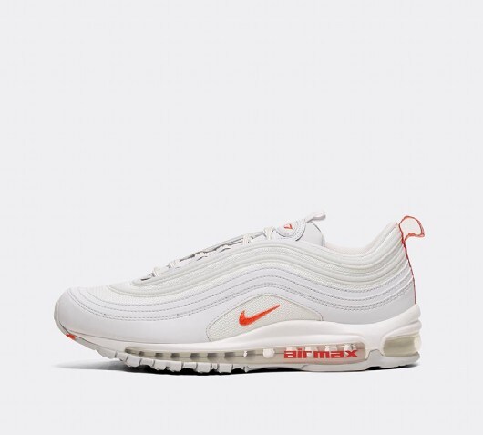 Nike Air Max 97 Trainer | White Pure Platinum Team Nike Air Max 97 Trainer | White Pure Platinum Team