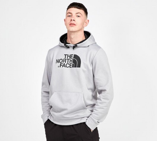 the north face surgent overhead hooded top