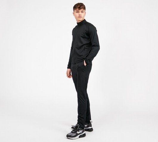 nike academy poly tracksuit grey