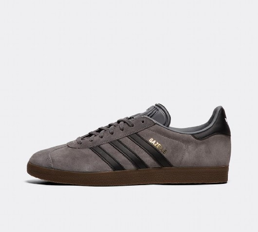 adidas core black gazelle