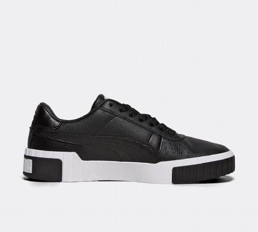 puma cali black trainers