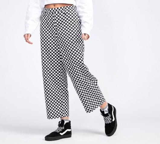 checkerboard vans footasylum