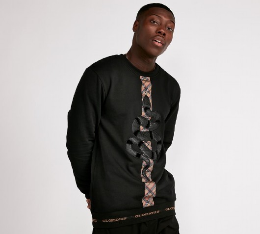 Glorious Gangsta Lucchese Sweatshirt | Black | Footasylum