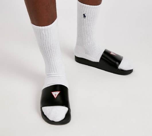 footasylum tommy hilfiger sliders