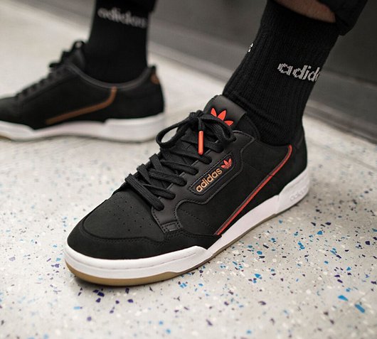 adidas continental 80 tfl black