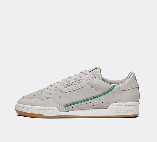 adidas originals continental 80's tfl district elizabeth line trainers in grey