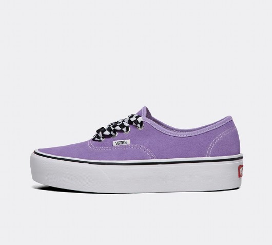 vans purple platform