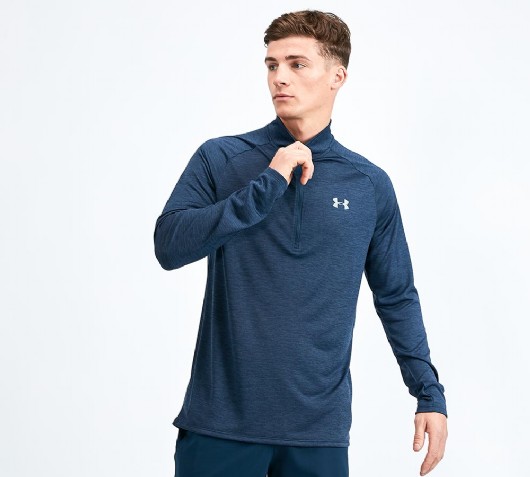 Under Armour - Tech Quarter Zip T-Shirt