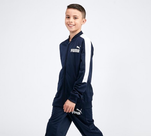 navy puma tracksuit