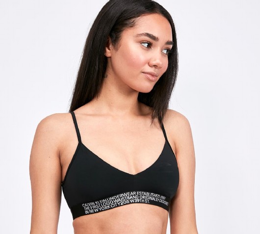 Womens Unlined Statement Bralette