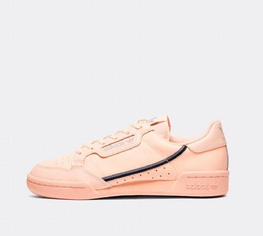 adidas continental 80 clear orange