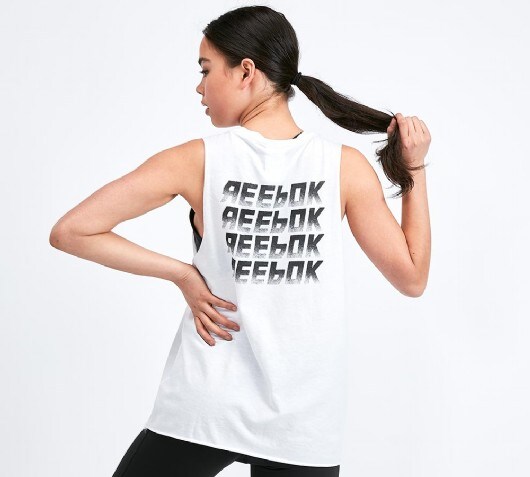 reebok womens muscle tank top