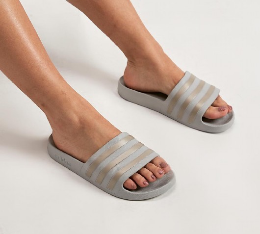 adidas women's adilette aqua slide sandal