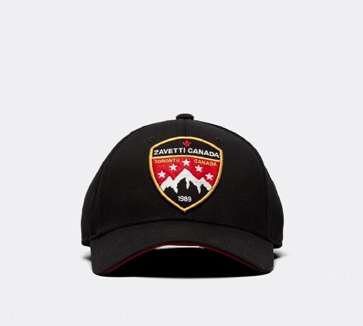 Alessandro Zavetti Canada badge Cap | Black | Footasylum