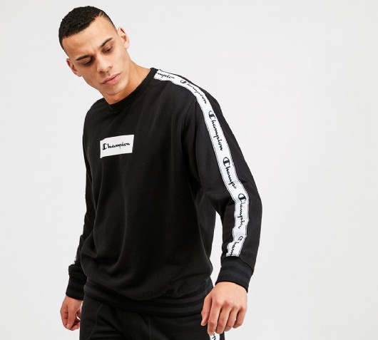 Champion Evo Taped Sweatshirt | Black 