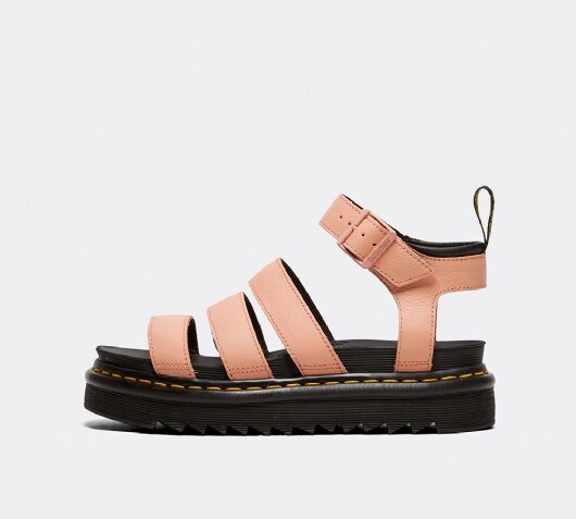 salmon pink sandals