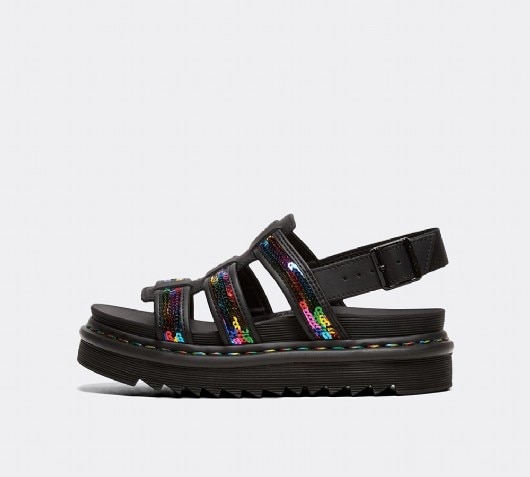 dr martens yelena sandals black