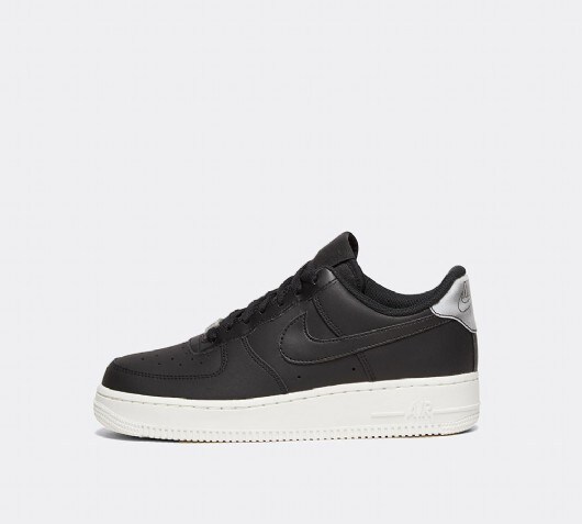 Nike Womens Air Force 1 '07 Essential Trainer | Black / Black / Summit ...