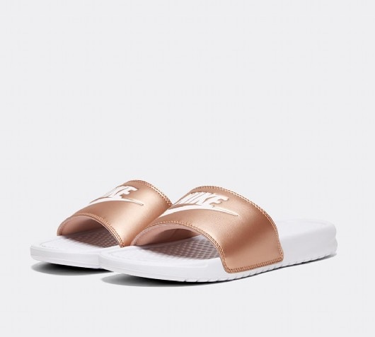 nike benassi jdi metallic