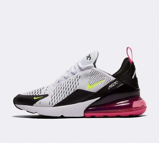 air 270 white and pink