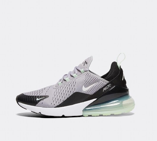 nike 270 grey and white