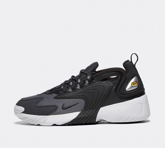 nike zoom 2k black and white junior