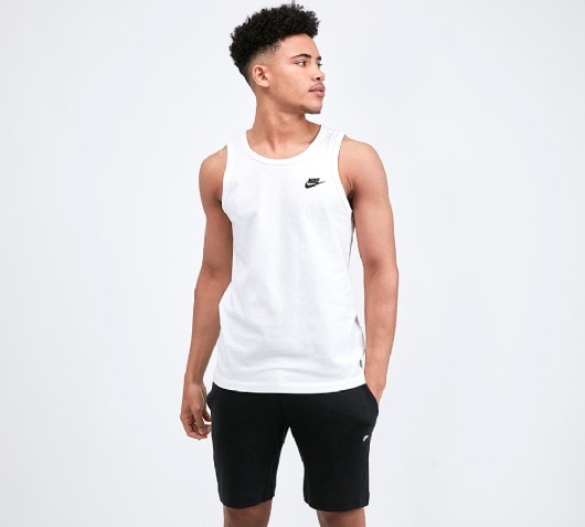 Nike Club Tank Top | White | Footasylum