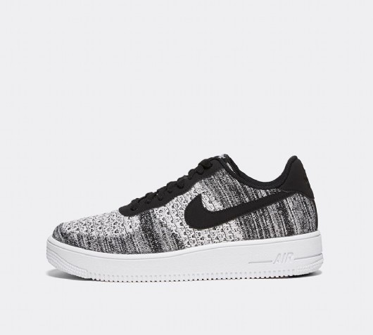 nike air force 1 flyknit grey