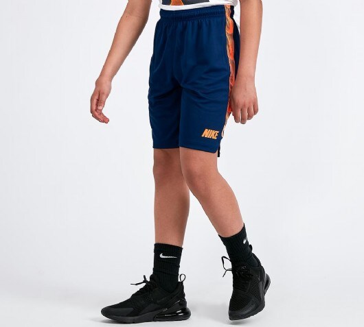 nike dri fit shorts orange