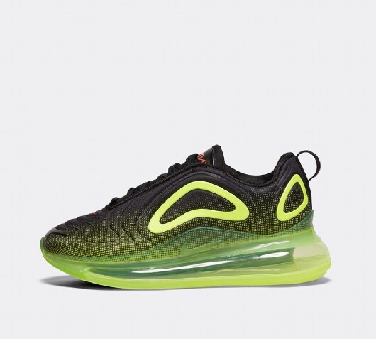 nike air max 270 black volt green junior
