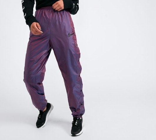 nike purple track pants
