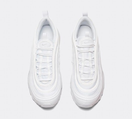 junior white nike 97s