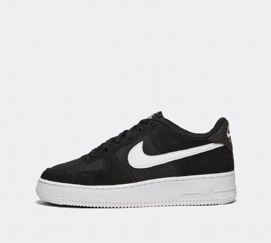 nike air force black tick junior