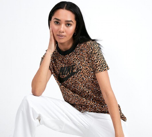 leopard print nike womens