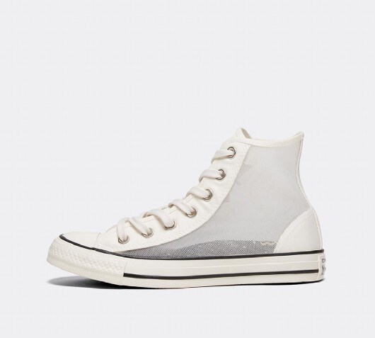 white mesh converse