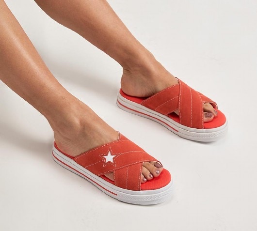 orange one star converse