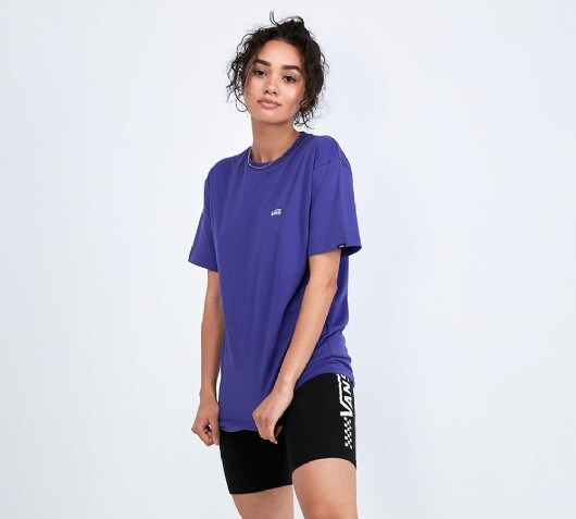 vans shorts womens purple
