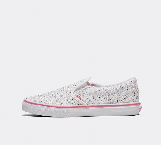Vans glitter stars slip on outlet