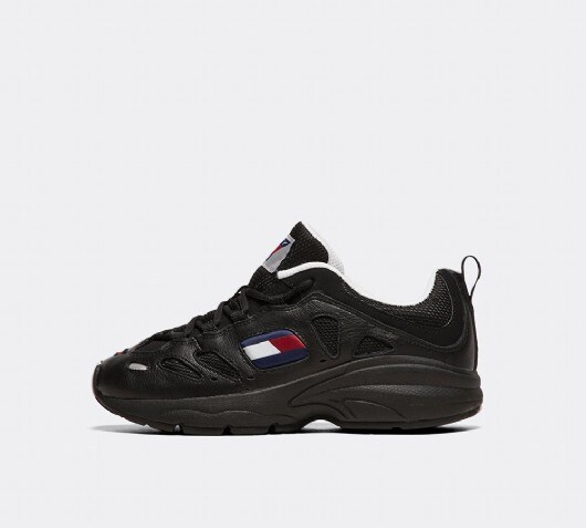 tommy hilfiger sneakers womens black