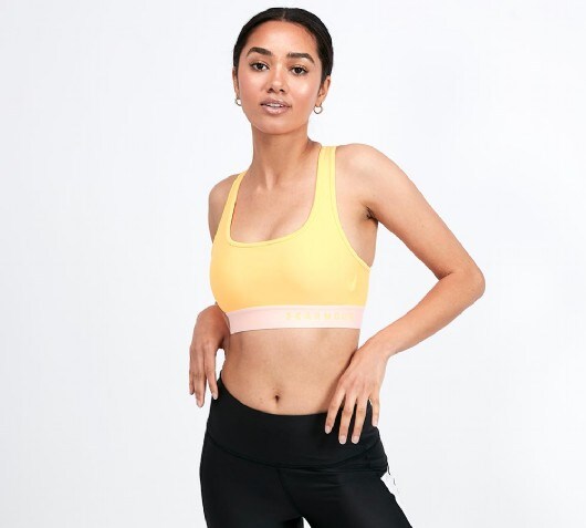 under armour tape strappy bra
