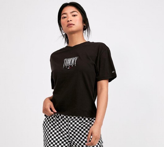 Image of Womens Embroidered Logo T-Shirt