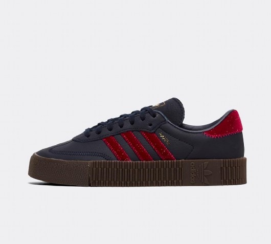 adidas samba rose red
