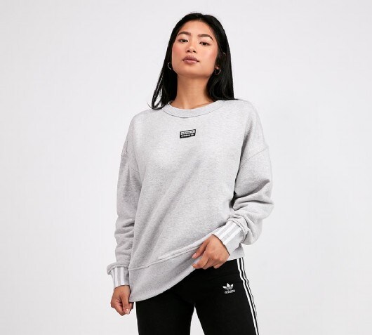 womens grey adidas sweatshirt