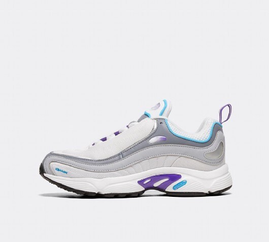 reebok daytona dmx trainers in purple