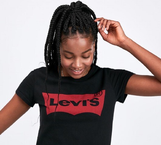 black levis shirt for womens